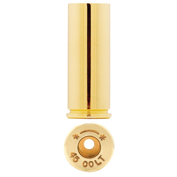 Starline Brass 45LCEUP100 Unprimed Cases45 Colt Handgun Brass 100 Per Bag