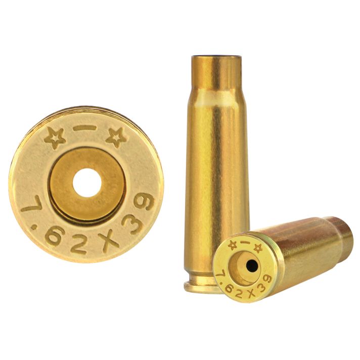 Starline Brass 762X39EUP50 Unprimed Cases7.62x39mm Rifle Brass 50 Per Bag