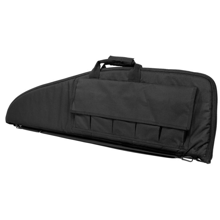 NcStar CV290740 VISM Rifle Case Black PVC Nylon w/ Foam Padding Double Zippers Carry Handle & ID Holder