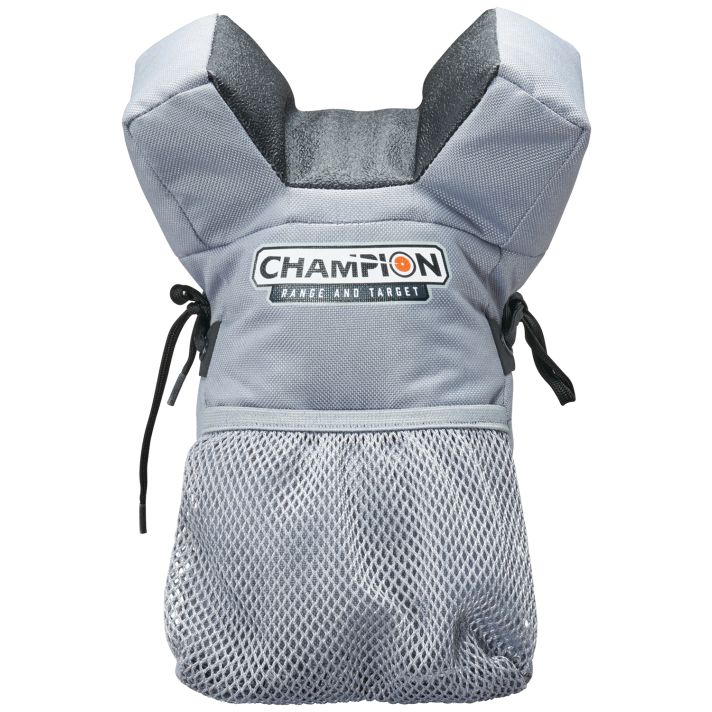 Champion Targets 40895 Rail Rider Shooting Rest Front Bag Gray w/Black Panels