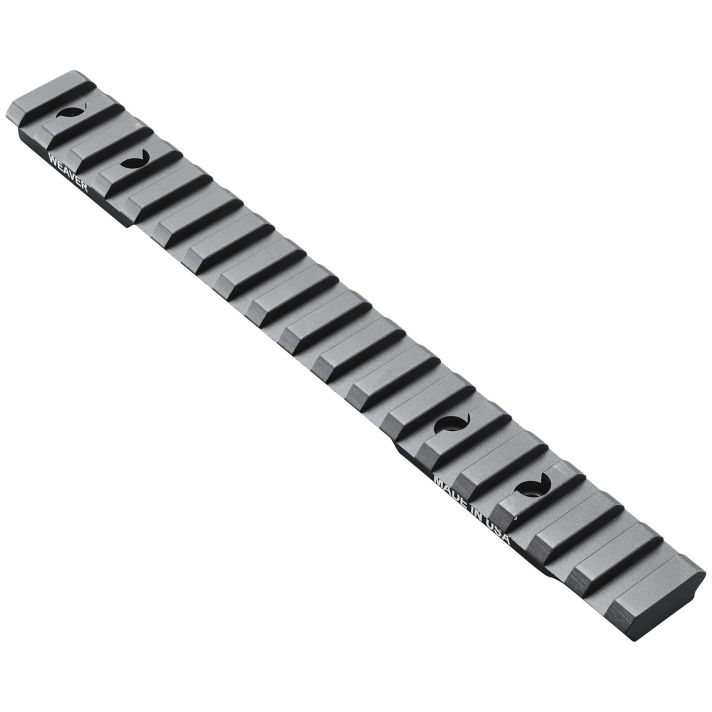 Weaver Mounts 99476 Multi-Slot BaseExtended Black Anodized Aluminum Fits Winchester XPR Long Action