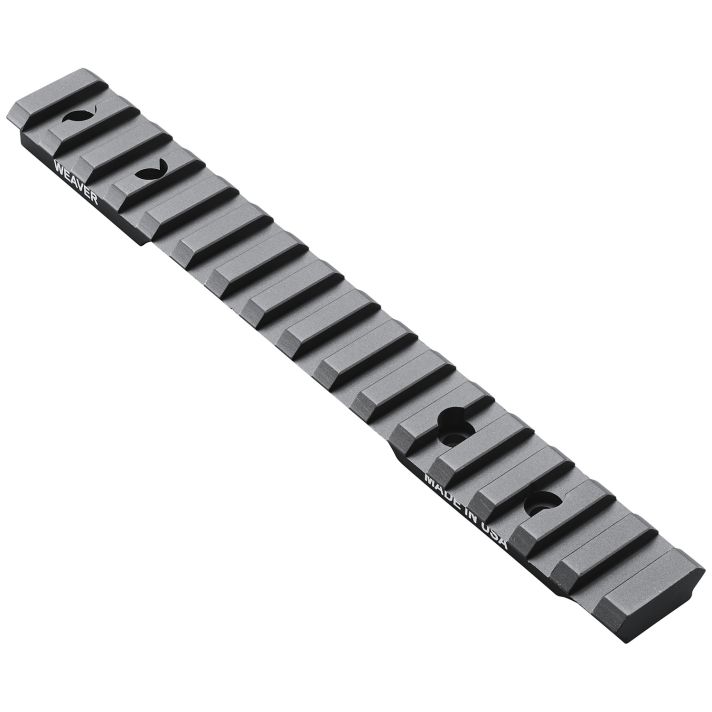 Weaver Mounts 99477 Multi-Slot BaseExtended Black Anodized Aluminum Fits Winchester XPR Short Action