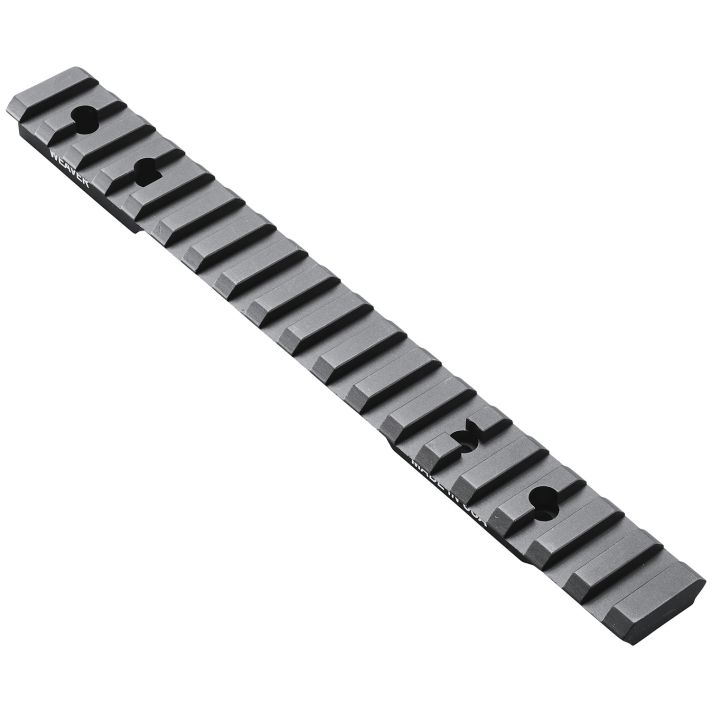 Weaver Mounts 99480 Multi-Slot BaseExtended Black Anodized Aluminum Fits Winchester 70 Long Action