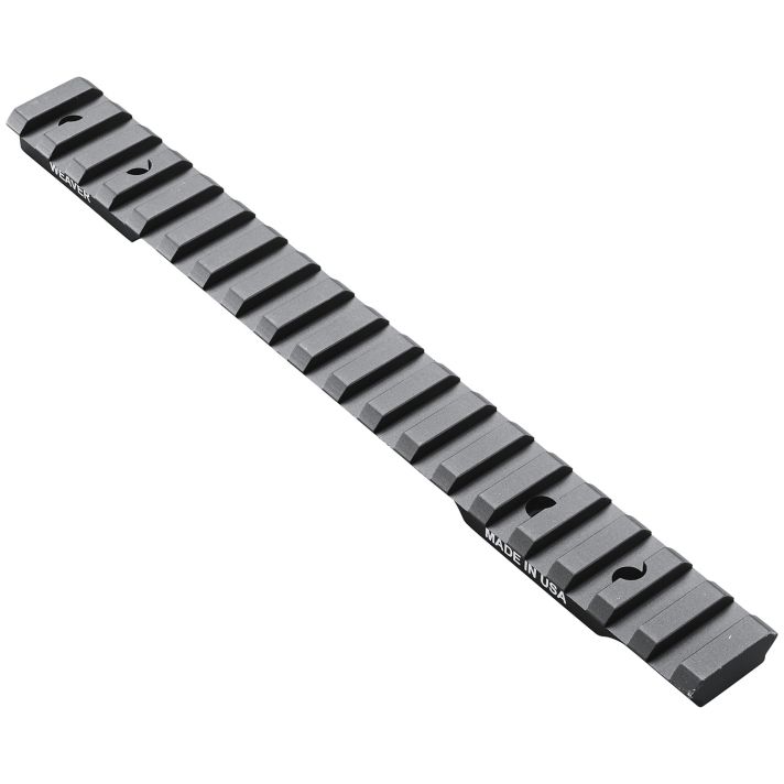 Weaver Mounts 99489 Multi-Slot BaseExtended Black Aluminum Fits Savage110/111/112/114/116 Long Action