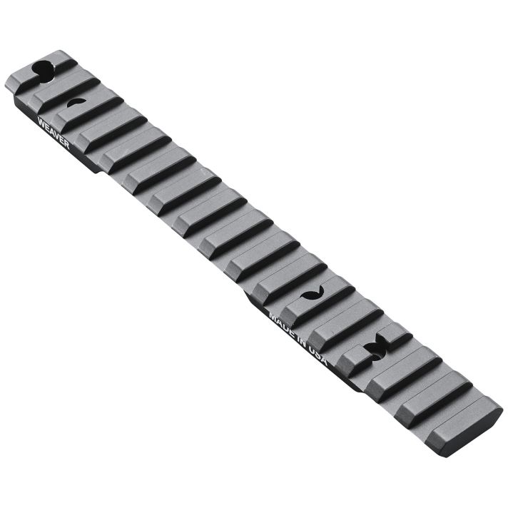 Weaver Mounts 99503 Multi-Slot BaseExtended Black Anodized Aluminum Fits Remington 700 Short Action