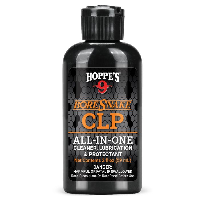Hoppe's HSO BoreSnake Oil CLP Cleans Lubricates Prevents Rust Pinpoint Applicator 2 oz. Squeeze Bottle
