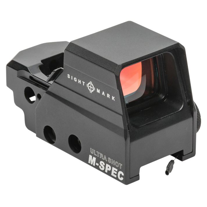 Sightmark SM26035 Ultra Shot M-Spec FMS Reflex Sight Matte Black 1 x 33 mm x 24 mm 2 MOA Red Dot/65 MOA Circle Crosshair