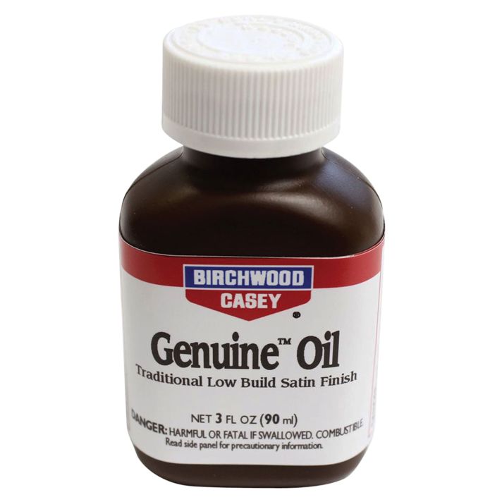 Birchwood Casey 23225 Genuine Oil Gun Stock Finish Satin 3 oz. Bottle