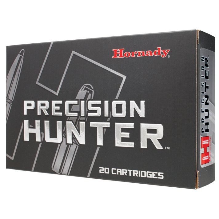 Hornady 80636 Precision Hunter7mmRemMag 162gr Extremely Low Drag eXpanding 20 Per Box/10 Case