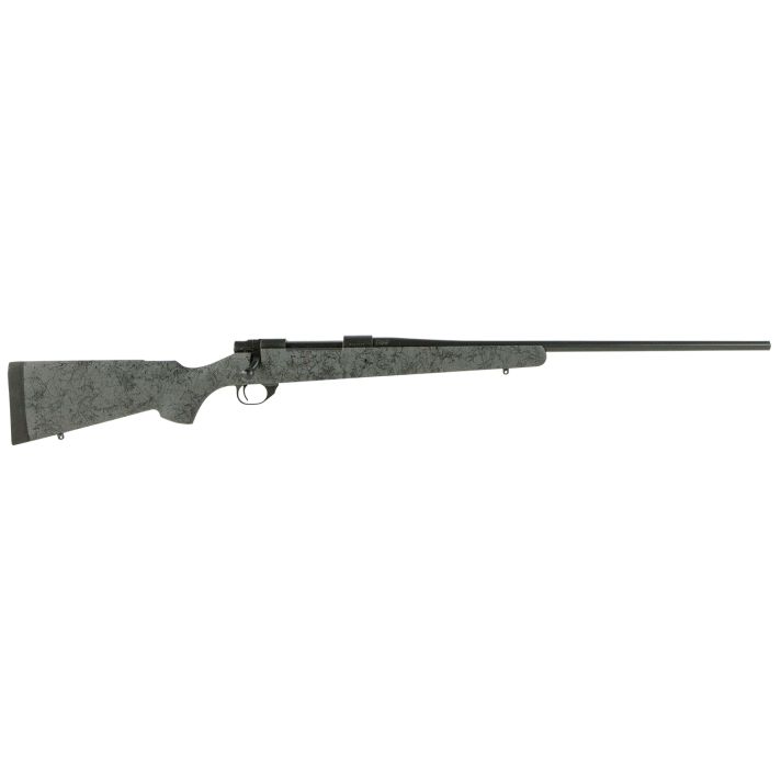 Howa HHS62501 M1500 HS Precision 6.5 Creedmoor 5+1 22" Barrel, Black Steel Receiver, Gray w/Black Webbing HS Precision Synthetic Stock