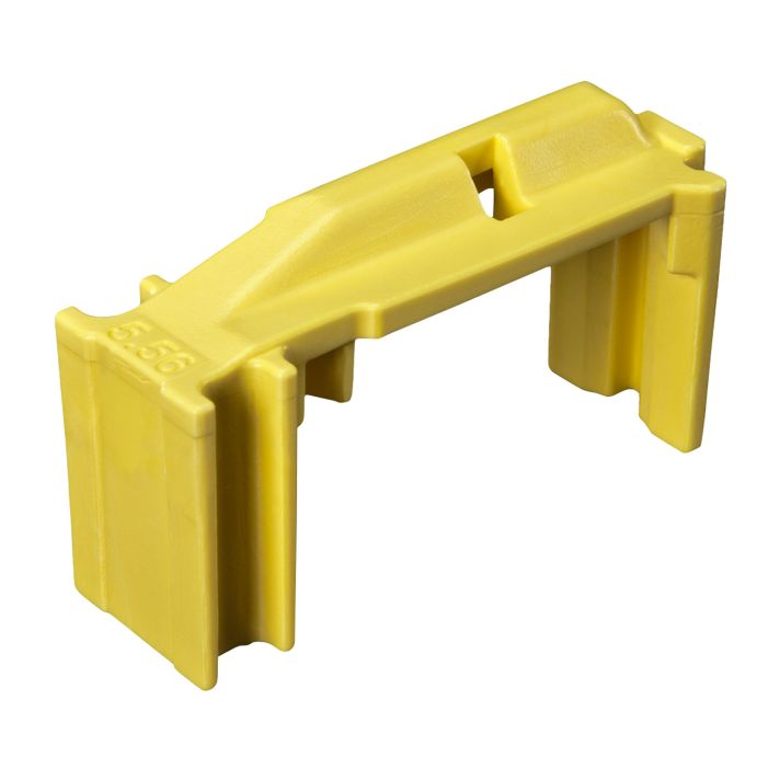 Magpul MAG110-YEL Enhanced Self-Leveling Follower 4-Way Anti-Tilt 5.56x45mm NATO Compatible w/USGI 30-Round Aluminum Magazine Yellow Polymer/ 3 Pack