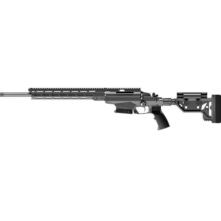Tikka JRTAC482L T3x Tac A1 6.5 Creedmoor 24" 10+1 Black Rec/Barrel Black Fixed with Aluminum Bedding Stock Black Polymer Grip Left Hand