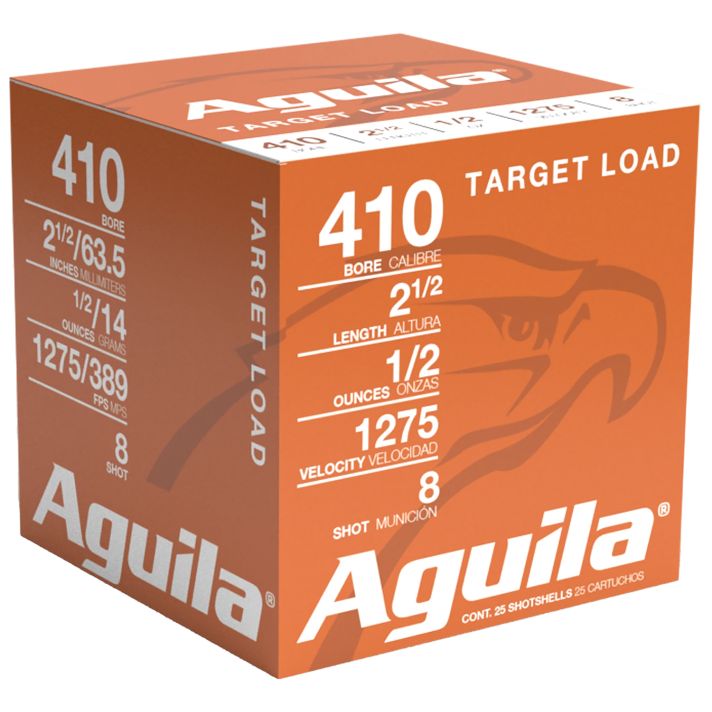 Aguila 1CHB4139 Buckshot High Velocity 410Gauge 2.50" 1/2oz 9Shot 25 Per Box/20 Case