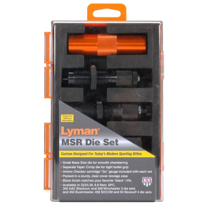 Lyman 7690112 MSR Precision Die System 4-Die Set 50 Beowulf