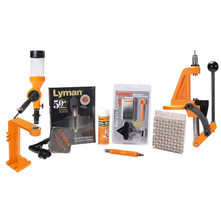 Lyman 7810350 Brass Smith Ideal Press Kit 1 Hole Cast Iron