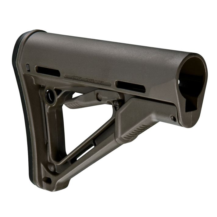Magpul MAG310-ODG CTR Carbine Stock OD Green Synthetic for AR-15, M16, M4 with Mil-Spec Tube (Tube Not Included)