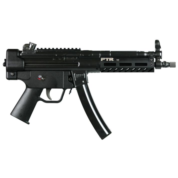 PTR 601 9CTPistol 9mm Luger 8.86" 30+1 Black Threaded 1/2 x 28 Top Rail