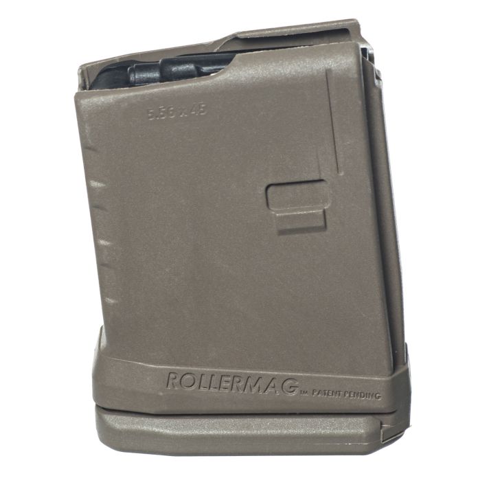 ProMag RM10FDE Standard10rd Detachable w/Roller Follower 5.56x45mm Fits AR-15 Flat Dark Earth DuPont Zytel Polymer