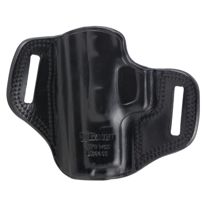 Galco CM440B Combat MasterOWB Black Leather Belt Slide Fits Springfield XD Fits Springfield XD Mod. 2 Fits Springfield XD-M Right Hand