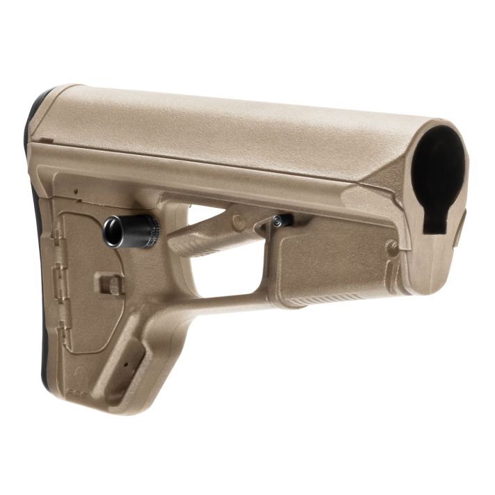 Magpul MAG378-FDE ACS-L Carbine Stock Flat Dark Earth Synthetic for AR-15, M16, M4 with Mil-Spec Tube (Tube Not Included)