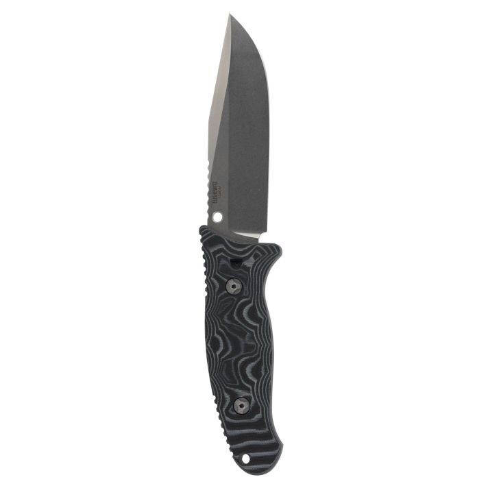 Hogue 35279 EX-F024.50" Fixed Clip Point Plain Black 154CM SS Blade/G-Mascus Black G10 Handle