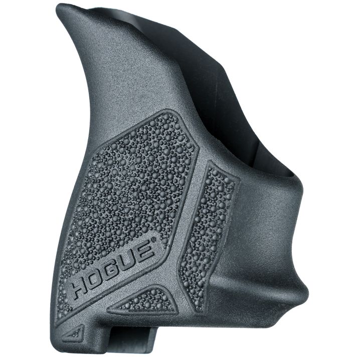 Hogue 18120 HandAll Beavertail Grip Sleeve made of Rubber with Textured Black Finish for Ruger LCP II