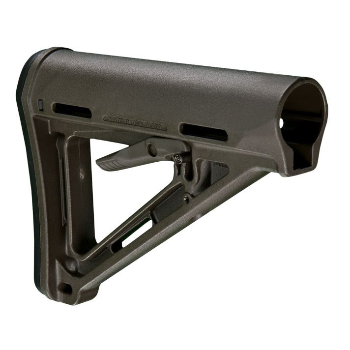 Magpul MAG400-ODG MOE Carbine Stock OD Green Synthetic for AR-15, M16, M4 with Mil-Spec Tube (Tube Not Included)