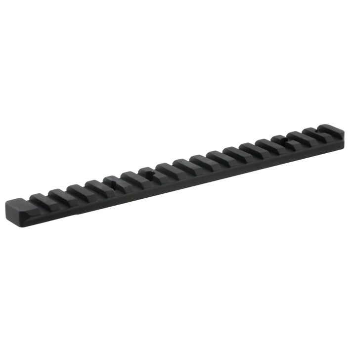 Talley POM252714 Picatinny RailBlack Anodized Aluminum Tikka T3/T3x Short Action 20 MOA