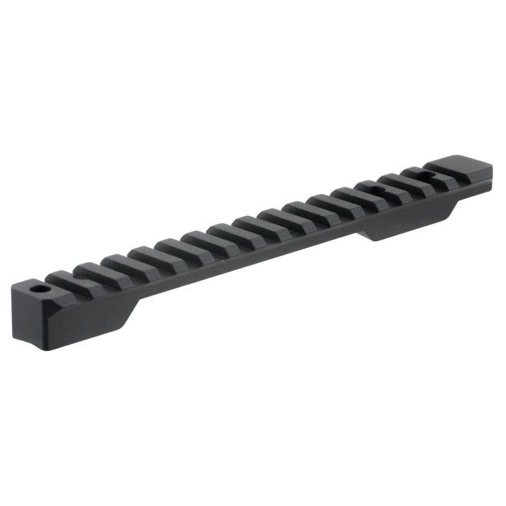 Talley POO252705 Picatinny RailBlack Anodized Aluminum Weatherby Mark V Magnum Action 0 MOA