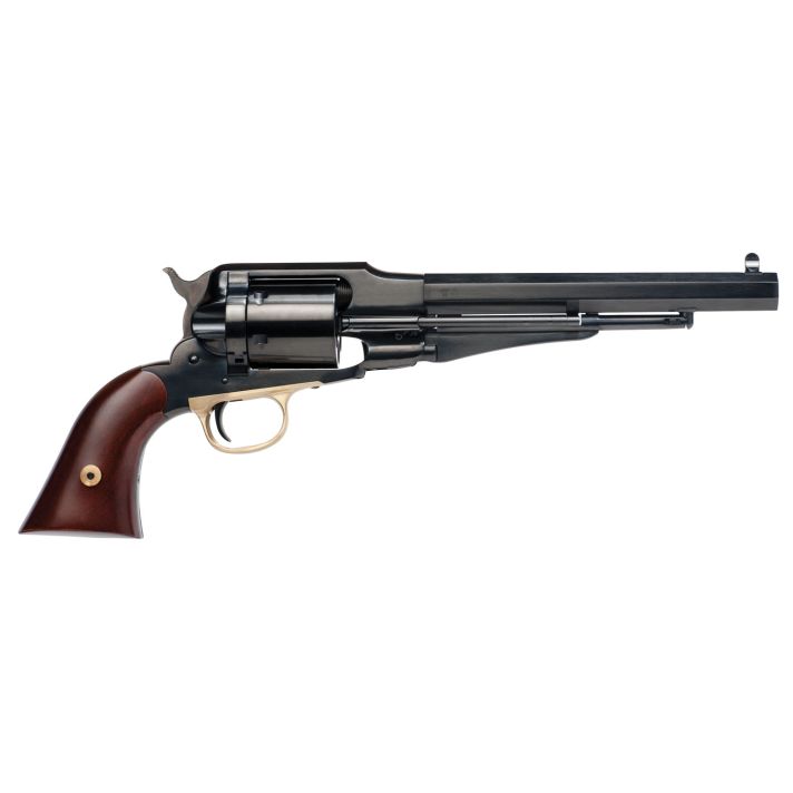 Cimarron CA1000 1858 New Model Army 45 Colt (Long Colt) 6rd Shot 8" Blued Octagon Barrel, Blued Cylinder, Blued Steel Frame, Walnut Grip, Exposed Hammer
