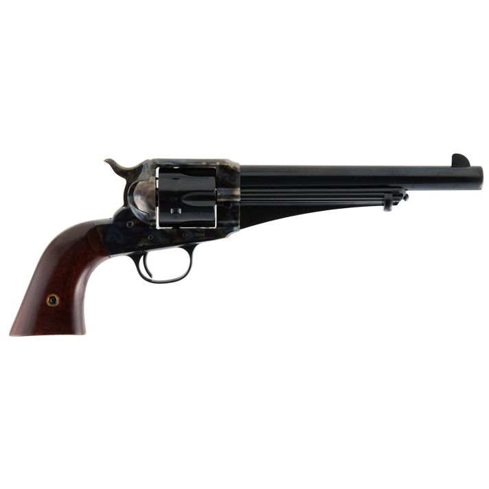 Cimarron CA151 1875 Outlaw 45 Colt (Long Colt) 6 Shot 7.50" Blued Steel Barrel, Blued Cylinder, Color Case Hardened Steel Frame, Walnut Grip, Exposed Hammer