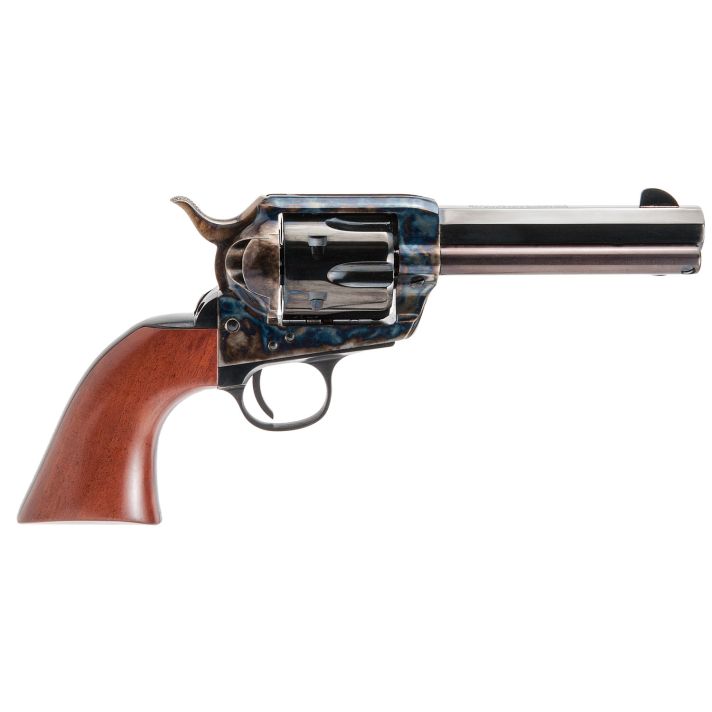 Cimarron PP400MALO El Malo Pre-War 1896-1940 38 Special 6 Shot 4.75" Blued Octagon Steel Barrel, Blued Cylinder, Color Case Hardened Steel Frame, Walnut Grip, Exposed Hammer