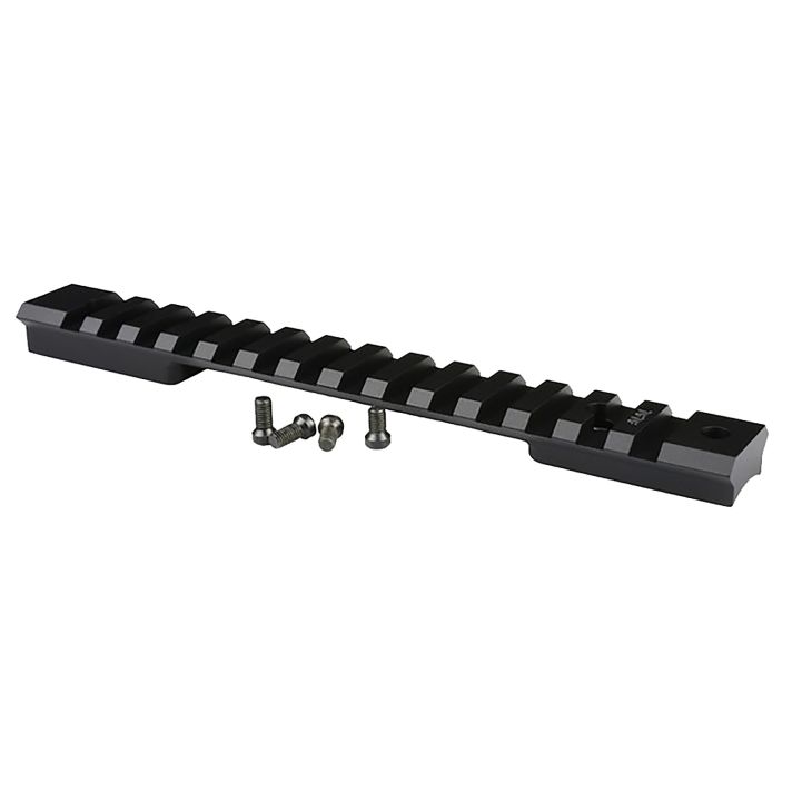 Warne 765120MOA Mountain Tech Tactical Rail Black Anodized Aluminum Weatherby Vanguard/Howa 1500 Long Action, 20 MOA