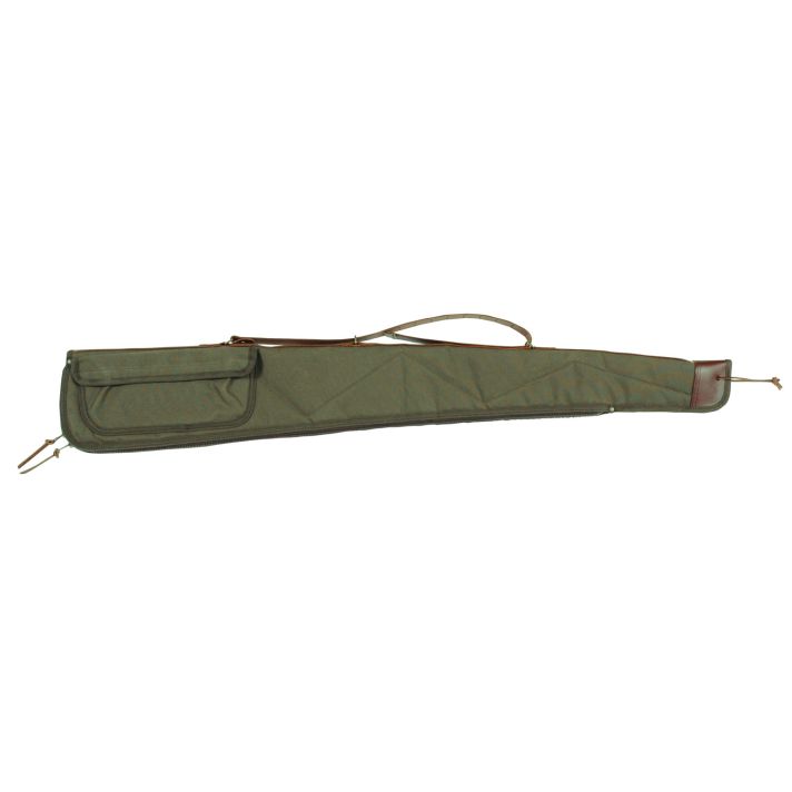 Bob Allen 14533 Canvas Shotgun Case Green Canvas 44" Long Shotgun