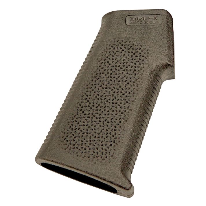 Magpul MAG438-ODG MOE-K Grip Aggressive Textured OD Green Polymer for AR-15, AR-10, M4, M16, M110, SR25