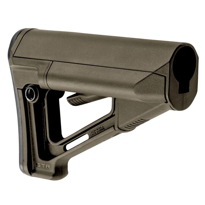 Magpul MAG470-ODG STR Carbine Stock OD Green Synthetic for AR-15, M16, M4 with Mil-Spec Tube (Tube Not Included)