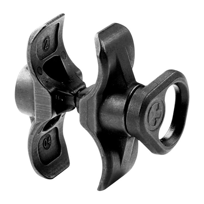 Magpul MAG493BLK Forward Sling Mountmade of Steel with Melonite Black Finish for Mossberg 590 & 590AL with Magpul SGA Stock