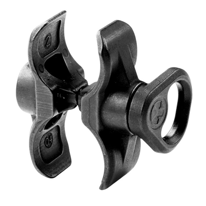 Magpul MAG508-BLK Forward Sling Mountmade of Steel with Melontie Black Finish for Remington 870; Mossberg 500, 590; Maverick
