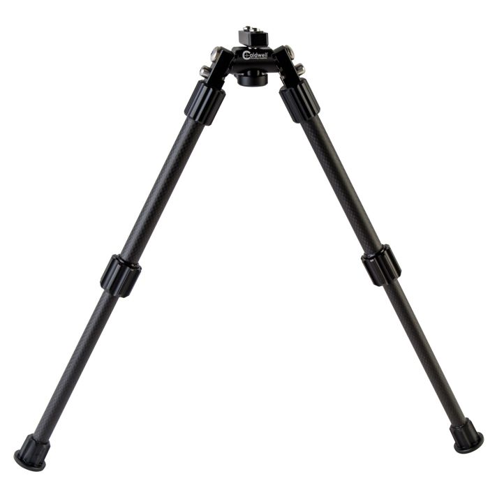 Caldwell 1082223 Accumax Premium M-Lok/Key Mod Bipod 9-13" Black Carbon Fiber