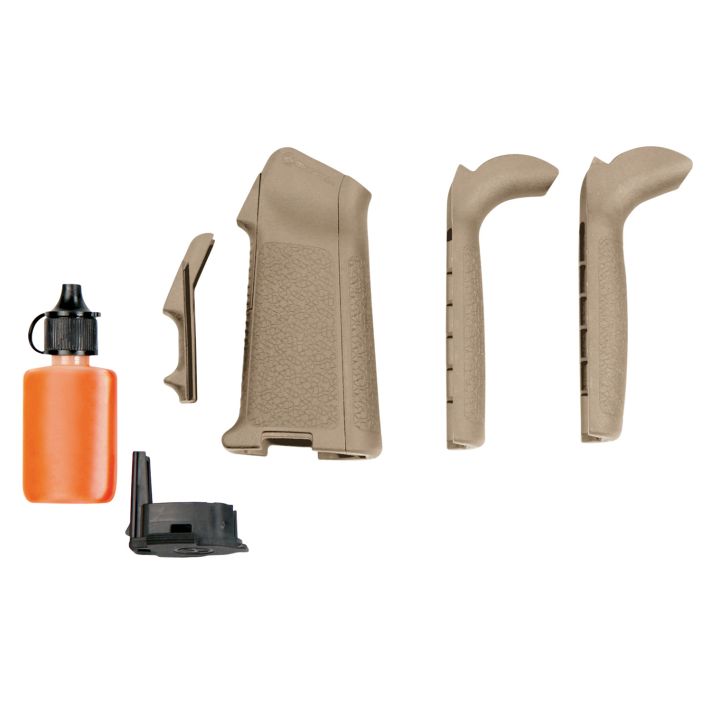 Magpul MAG520-FDE MIAD Type 1 Gen 1.1 Grip Kit Polymer Aggressive Textured Flat Dark Earth for AR Platform