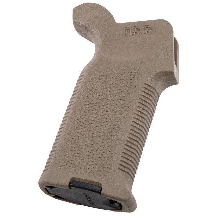 Magpul MAG522-FDE MOE-K2 Grip Flat Dark Earth Polymer Aggressive Textured Finish Fits AR-15/AR-10/M4/M16/M110/SR25