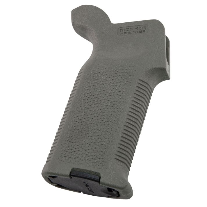 Magpul MAG522-ODG MOE-K2 Grip Aggressive Textured OD Green Polymer for AR-15, AR-10, M4, M16, M110, SR25