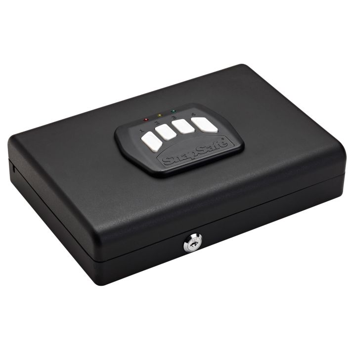 SnapSafe 75432 Keypad SafeKeypad/Key Entry Black Steel 11" H x 8.50" W x 2.25" D