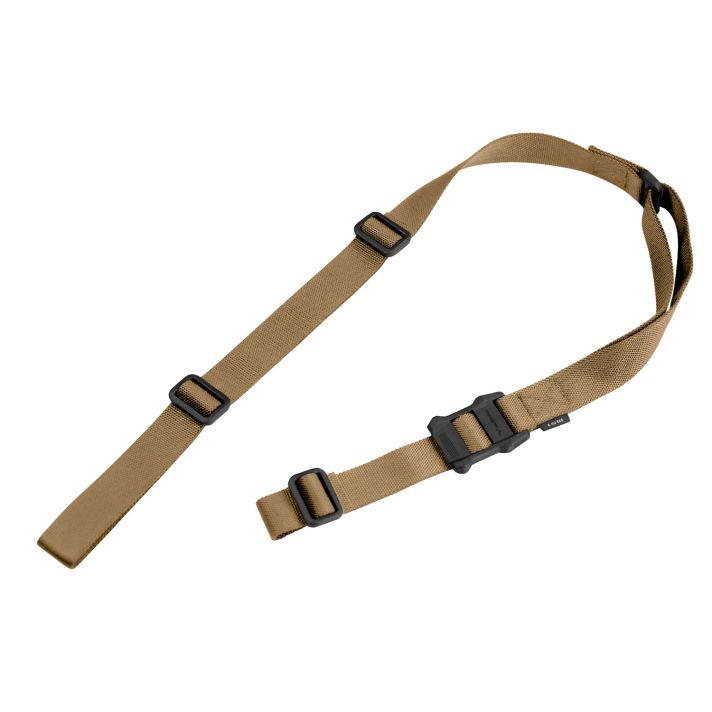 Magpul MAG513COY MS1 Sling Coyote Nylon 48"- 60" OAL Adjustable Two-Point Rifle