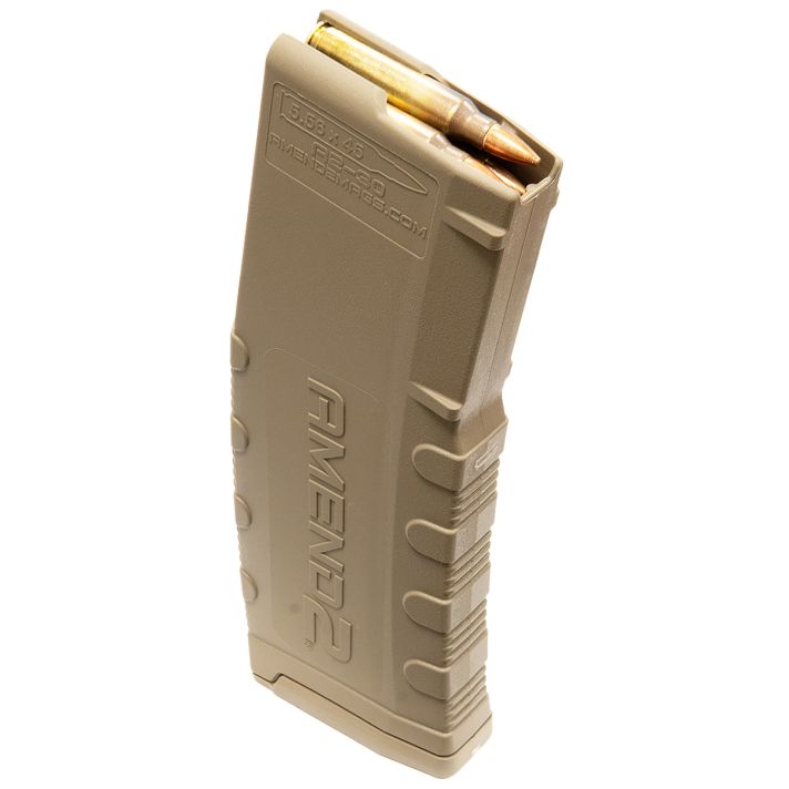 Amend2 556MOD2FDE30 MOD-230rd 223 Rem/5.56x45mm NATO Compatible w/ AR-15/M16/M4 Flat Dark Earth Polymer