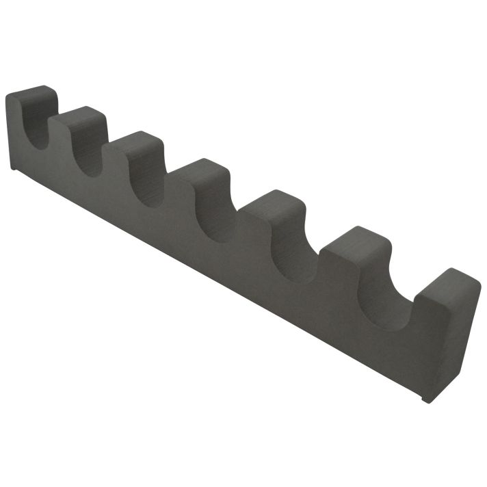 BenchMaster BMWEBR6 Rifle Rest WeaponRack 6 Rifle Black Foam