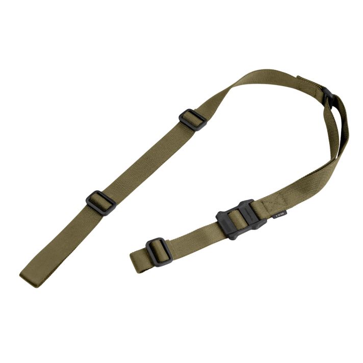 Magpul MAG513RGR MS1 Sling Ranger Green Nylon 48"-60" OAL Adjustable Two-Point Rifle