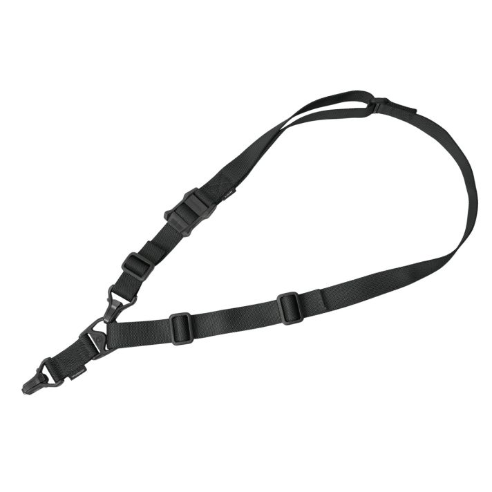 Magpul MAG514BLK MS3 Gen2 Sling Black Nylon 48"-60" OAL Adjustable One-Two Point Rifle