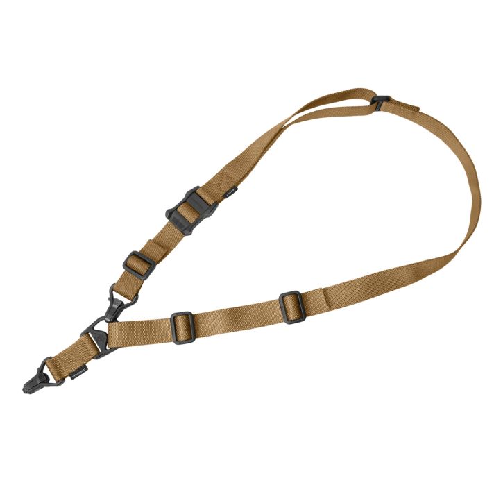 Magpul MAG514COY MS3 Gen2 Sling Coyote Tan Nylon 48"-60" OAL Adjustable One-Two Point Rifle