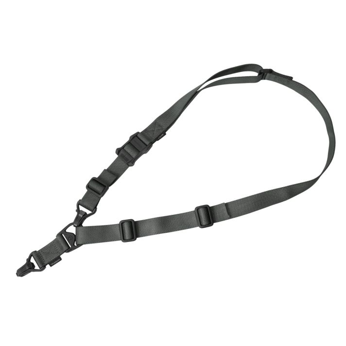 Magpul MAG514GRY MS3 Gen2 Sling Gray Nylon 48"-60" OAL Adjustable One-Two Point Rifle